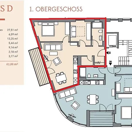 Schlei-fewo 132° So - D3 Apartament *